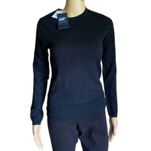 LANDSEND Women's Petite Cashmere Crew Neck Sweater